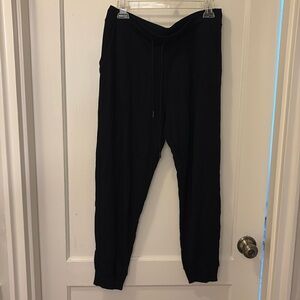 Black joggers